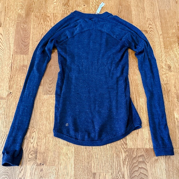 Lululemon🍋 Sit In Lotus Merino Wool Sweater Size 2 - Picture 2 of 4